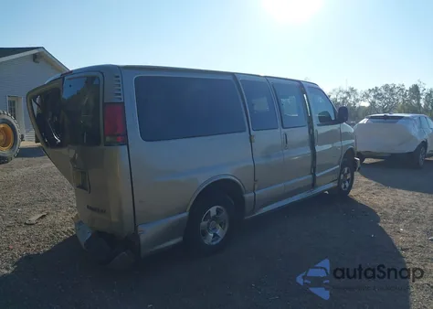 2002 Chevrolet Express G1500 from USA, damaged, VIN 1GNFG65R221141060